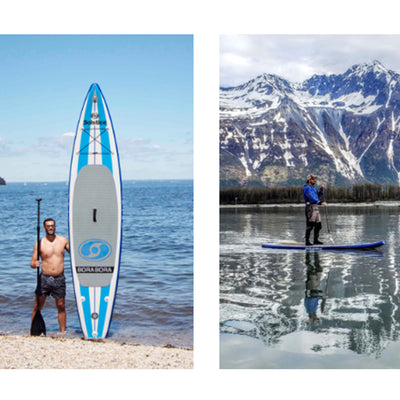 Solstice BoraBora 12' Heavy Duty Inflatable Stand-Up Paddle Board(Open Box)