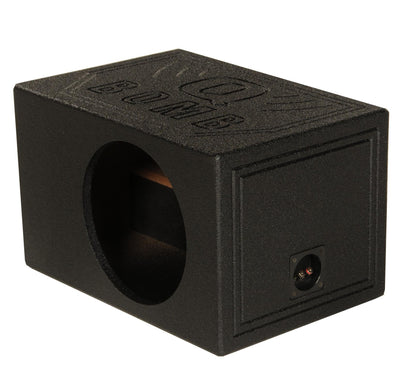 QPower QBOMB12VL 12 Inch Vented Ported Car Subwoofer Sub Box Enclosure (4 Pack)