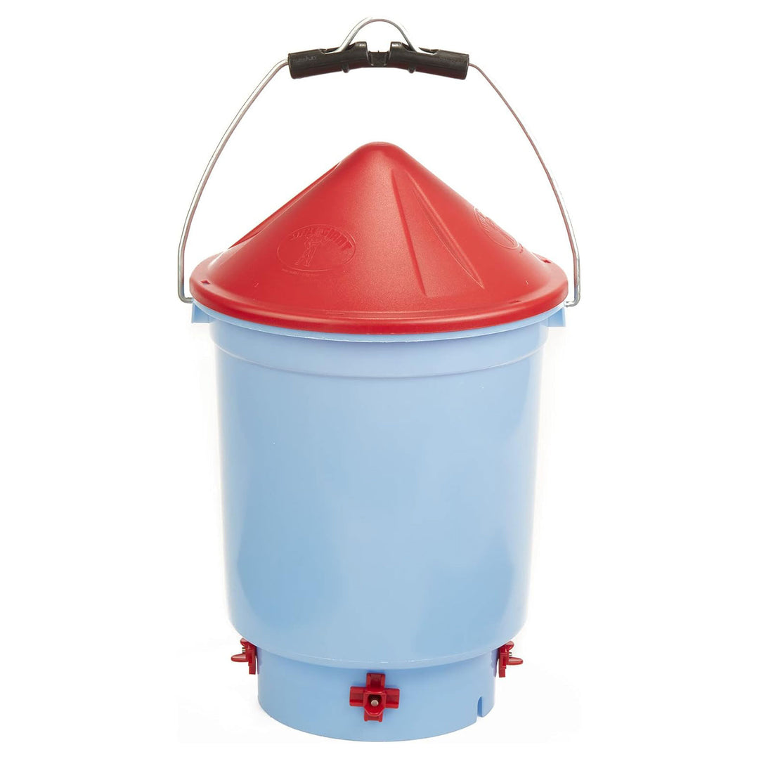 Little Giant 3 Gal Hen Hydrator, Outdoor Chicken Waterer Poultry Water Dispenser