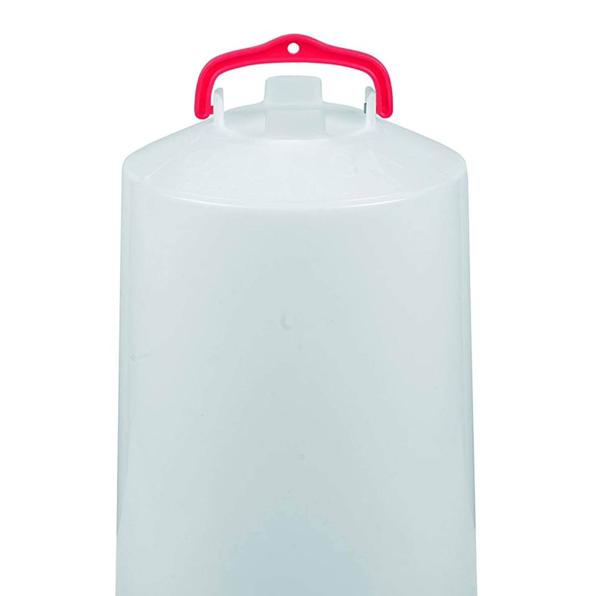 Little Giant Deep Base Poultry Waterer w/ Handle for Chickens & Birds, 3 Gal Red - VMInnovations