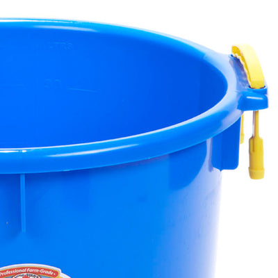 Little Giant 40 Quart Durable and Versatile Utility Muck Tub w/Handles, Blue - VMInnovations