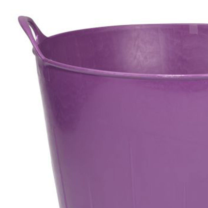 Little Giant 11 Gallon Farm Bucket Poly/Rubber Flex Tub with Handles (Open Box)