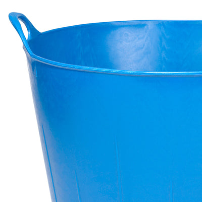 Little Giant 11 Gallon Heavy Duty Farm Bucket Poly/Rubber Flex Tub with Handles - VMInnovations