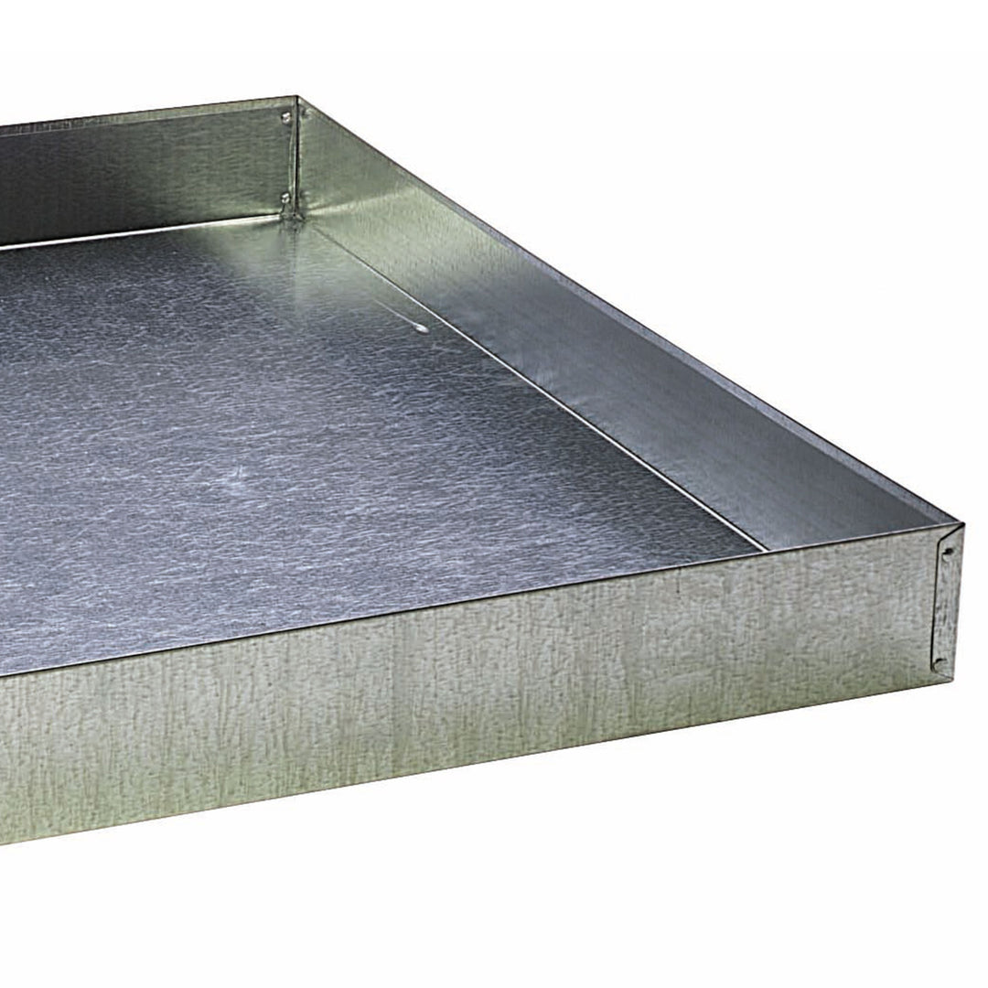 Pet Lodge 30 x 30 x 2.75 Inches Heavy Duty Metal Rabbit Hutch Dropping/Waste Pan - VMInnovations
