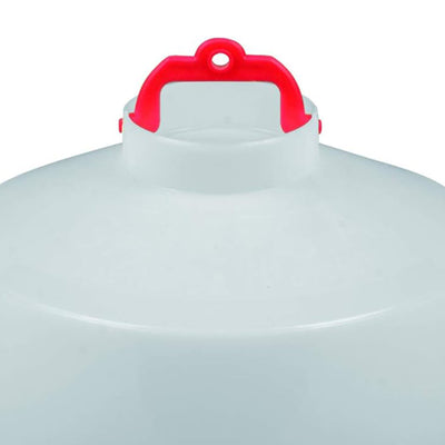 Little Giant Deep Base Poultry Waterer w/ Handle, Chickens & Birds, 1 Gal, Red