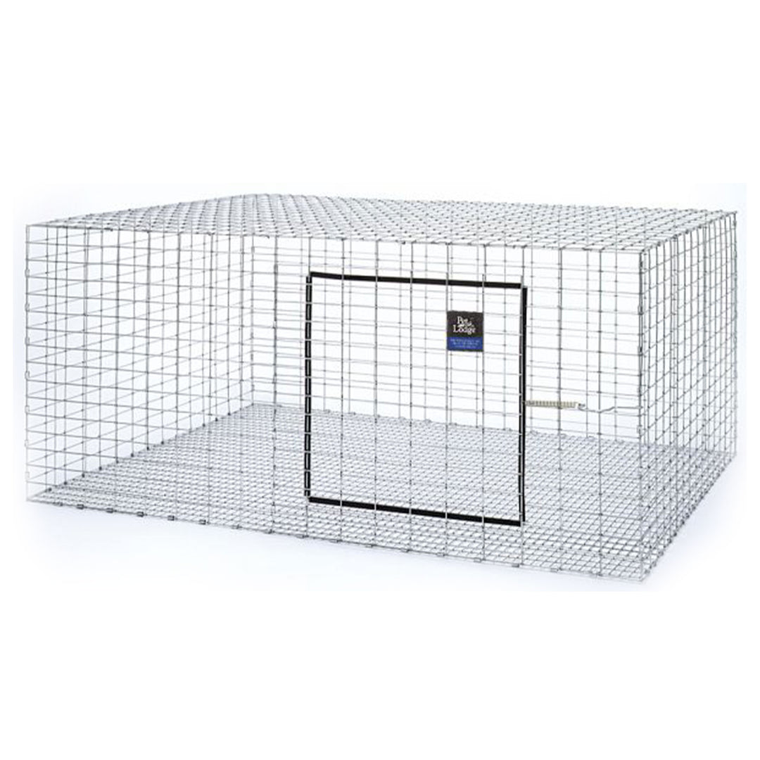 Little Giant Wire Rabbit Hutch Pet Lodge w/Galvanized Body&Door Guards(Open Box)