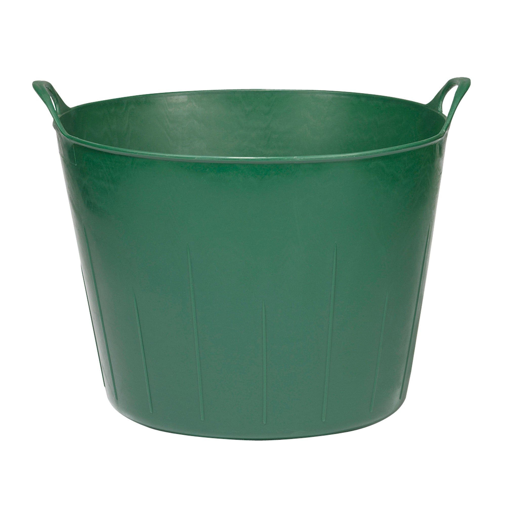 Little Giant 11 Gallon Heavy Duty Farm Bucket Poly/Rubber Flex Tub with Handles