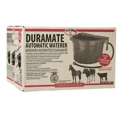 Little Giant 4 Gal DuraMate Automatic Waterer w/Metal Brackets, Green(For Parts) - VMInnovations