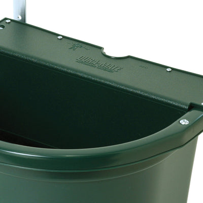 Little Giant 4 Gallon DuraMate Automatic Waterer w/ Metal Brackets, Green (Used) - VMInnovations