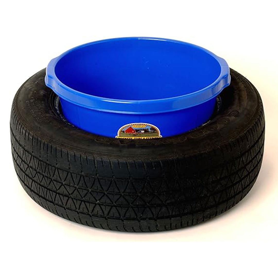 Little Giant 6.5 Gal All Purpose Plastic Pond Tub w/Hand Grips, Blue(Open Box) - VMInnovations