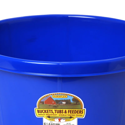 Little Giant 6.5 Gal All Purpose Plastic Pond Tub w/Hand Grips, Blue(Open Box) - VMInnovations