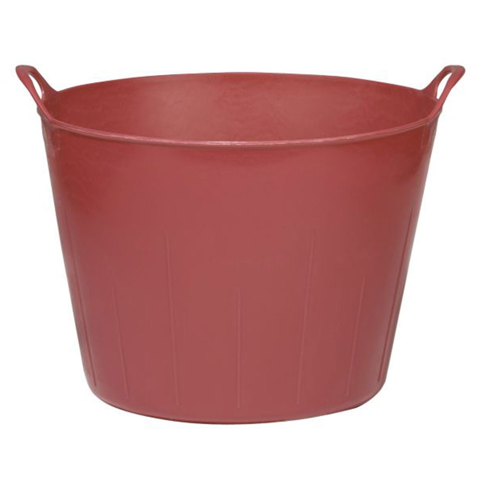 Little Giant 11 Gallon Heavy Duty Farm Bucket Poly/Rubber Flex Tub with Handles - VMInnovations
