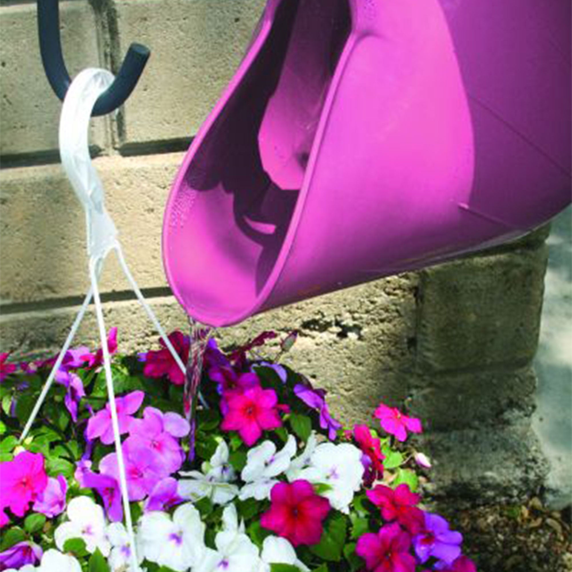 Little Giant 11 Gallon Heavy Duty Farm Bucket Poly/Rubber Flex Tub with Handles - VMInnovations