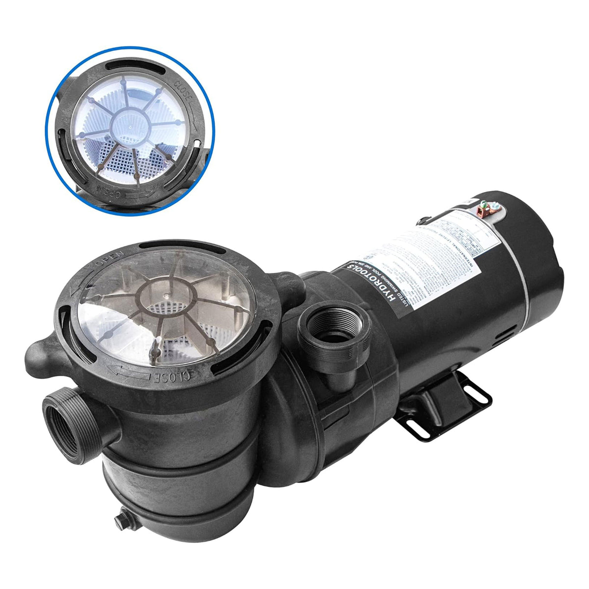 Swimline HydroTools Hydro Flo  3,450 RPM Vertical Discharge Pump (For Parts) - VMInnovations