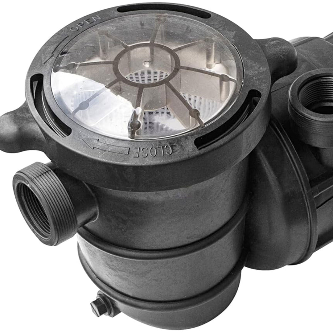 Swimline HydroTools Hydro Flo 0.75HP 3,720 GPH 3,450 RPM Vertical Discharge Pump - VMInnovations