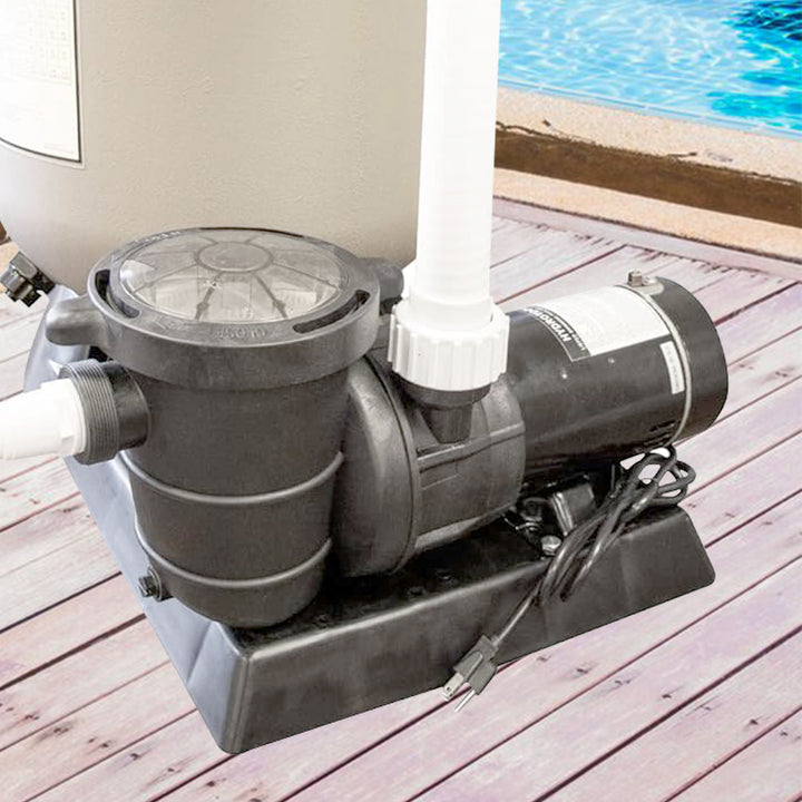 Swimline HydroTools Hydro Flo 0.75HP 3,720 GPH 3,450 RPM Vertical Discharge Pump - VMInnovations