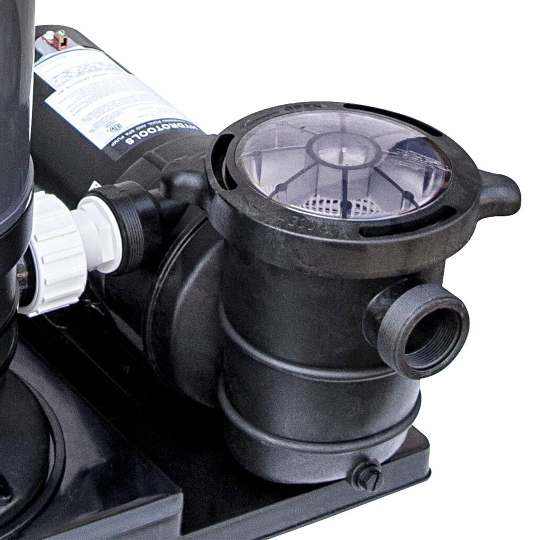 Swimline HydroTools Hydro Flo 0.75HP 3720 GPH 3450 RPM Horizontal Discharge Pump - VMInnovations