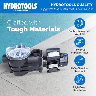Swimline HydroTools Hydro Flo Vertical Discharge Pump (For Parts) - VMInnovations