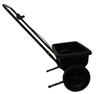 LawnCrafter by Agri-Fab 45-0412 70 Pound Push Drop Spreader Fertilizer/Seed-Used