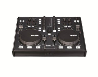 Gemini CNTRL-2 USB MIDI Pro DJ Mixer Software Controller Virtual DJ Tracktor