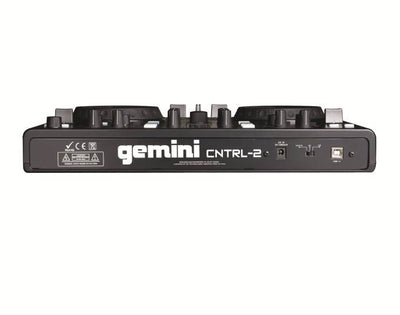 Gemini CNTRL-2 USB MIDI Pro DJ Mixer Software Controller Virtual DJ Tracktor