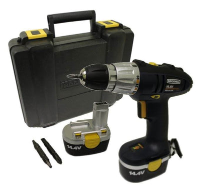 ROCKWELL RW1410K 14.4V 3/8" NiCd Cordless Drill/Driver 2 Speed ShopSeries Kit