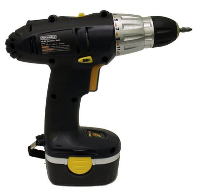 ROCKWELL RW1410K 14.4V 3/8" NiCd Cordless Drill/Driver 2 Speed ShopSeries Kit