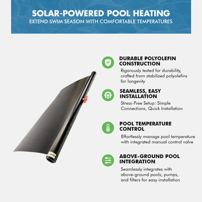 FAFCO Solar Heating System w/Universal Design for Above Ground Pools (For Parts) - VMInnovations