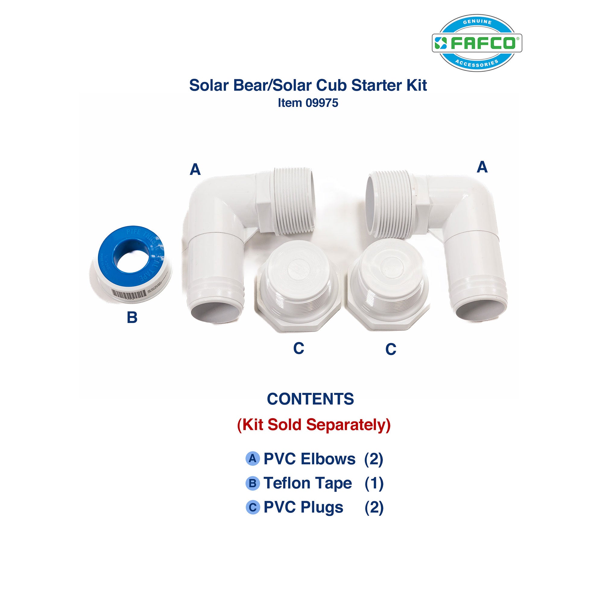 Solar Bear Heating System w/ Universal Design for Above Ground Pools (Open Box) - VMInnovations