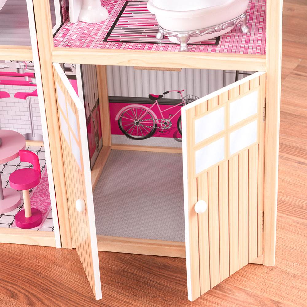 KidKraft Sparkle Mansion Dollhouse Deluxe Pretend Play House | 65826 - Open Box