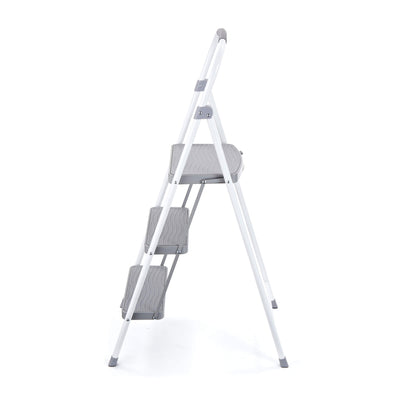 Rubbermaid 3 Step 225 Lb Capacity Folding Ladder with Hand Grip (Used) - VMInnovations