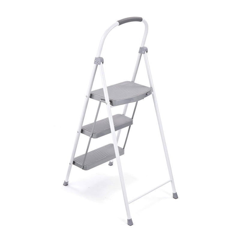 Rubbermaid 3 Step 225 Lb Capacity Folding Ladder with Hand Grip (Used)