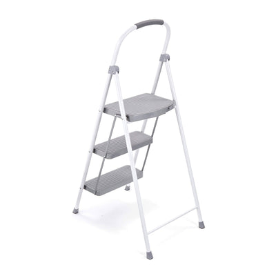 Rubbermaid 3 Step 225 Lb Capacity Folding Ladder with Hand Grip (Used) - VMInnovations