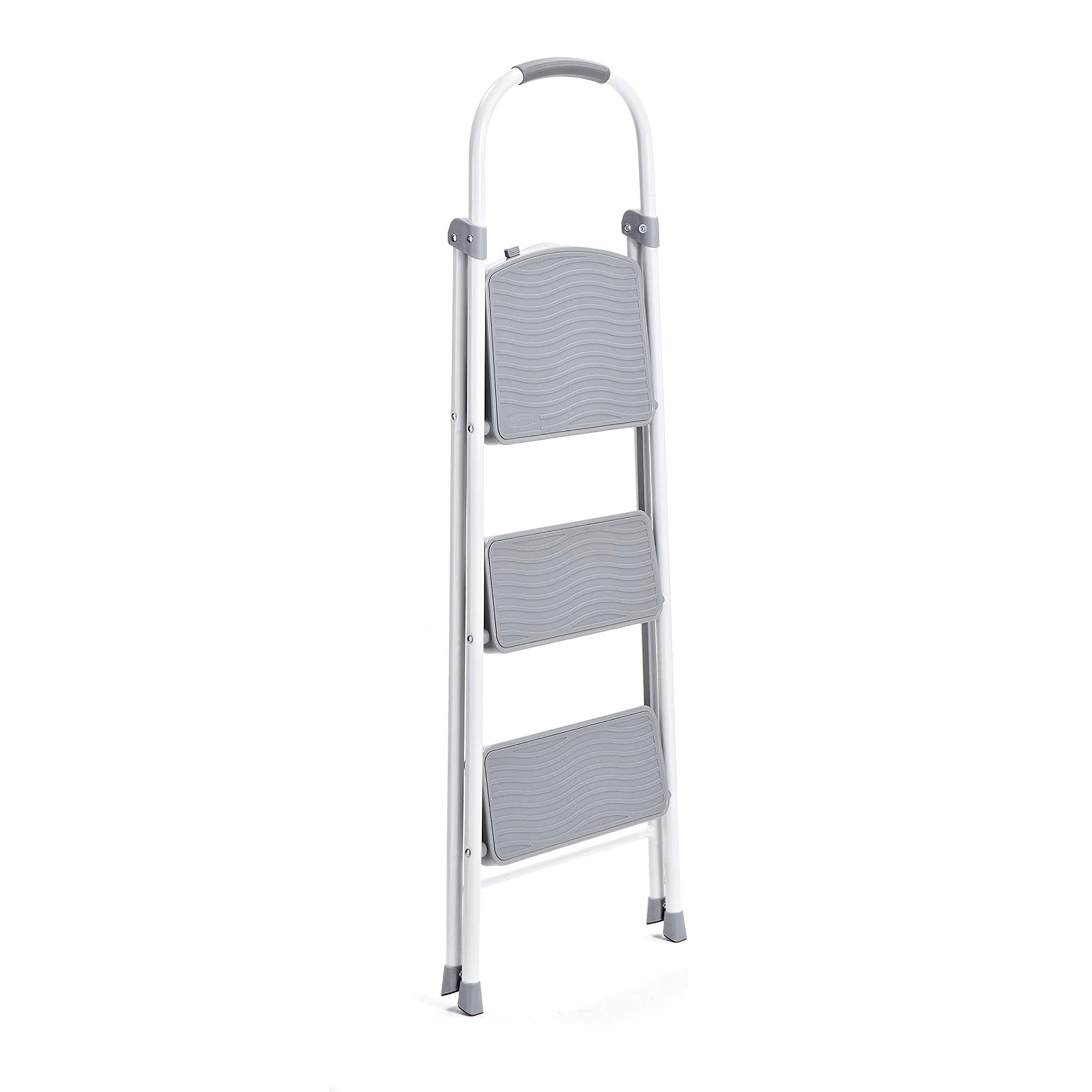 Rubbermaid 3 Step 225 Lb Capacity Folding Ladder with Hand Grip (Used) - VMInnovations