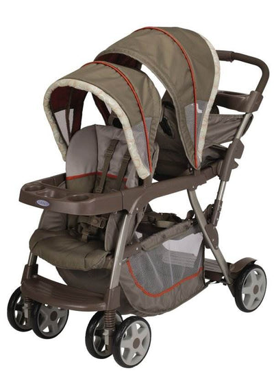 Graco Ready2Grow LX Stand & Ride Duo Double Baby Stoller - Forecaster