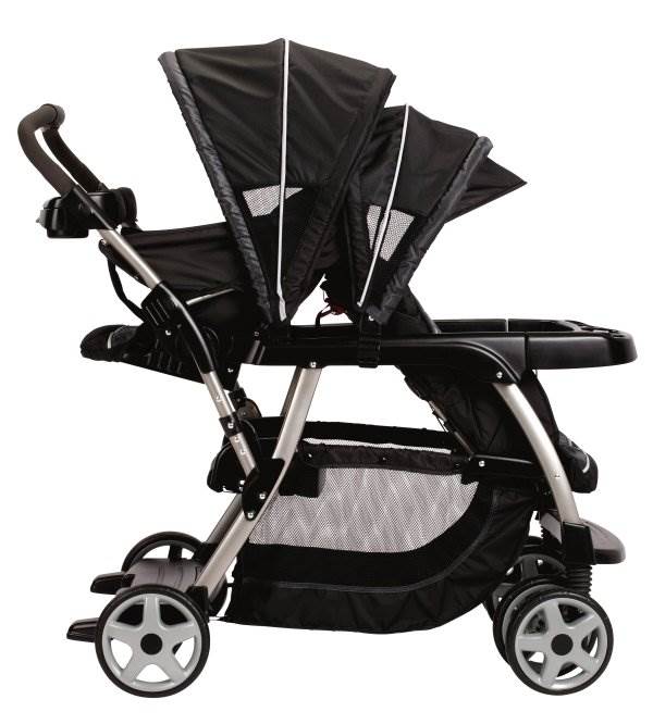 Graco Ready2Grow LX Stand & Ride Duo Double Baby Stoller - Metropolis - Open Box