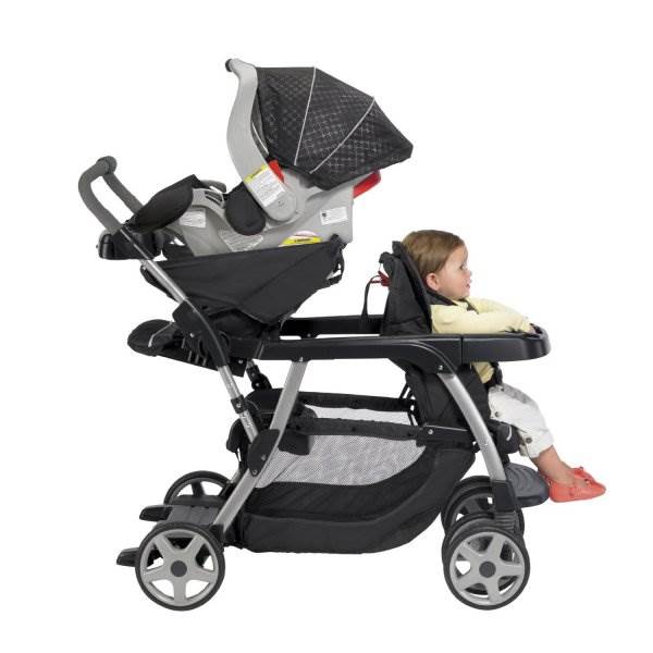 Graco Ready2Grow LX Stand & Ride Duo Double Baby Stoller - Metropolis - Open Box
