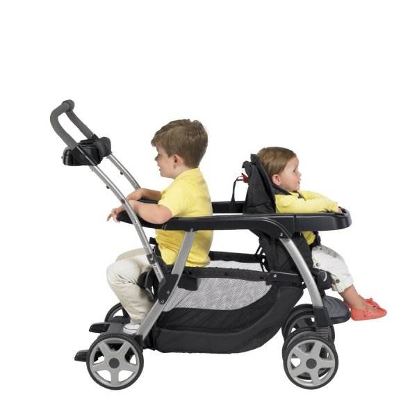Graco Ready2Grow LX Stand & Ride Duo Double Baby Stoller - Metropolis - Open Box