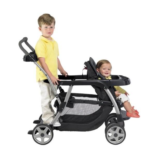 Graco Ready2Grow LX Stand & Ride Duo Double Baby Stoller - Metropolis - Open Box