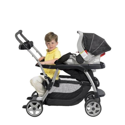 Graco Ready2Grow LX Stand & Ride Duo Double Baby Stoller - Metropolis - Open Box