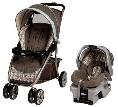 Graco Dynamo Lite LX Stroller & SnugRide 30 Car Seat Travel System - Soho Square