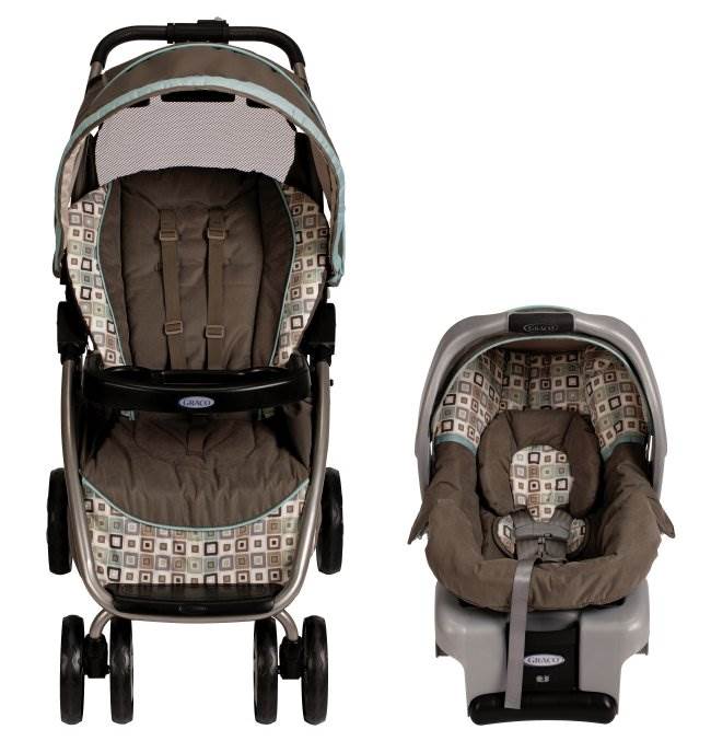 Graco Dynamo Lite LX Stroller & SnugRide 30 Car Seat Travel System - Soho Square