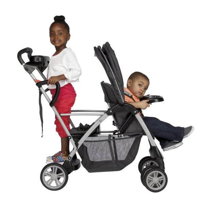 Graco RoomFor2 Duo Stand & Ride Double Stroller - Metropolis-  Open Box