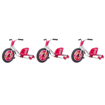 Razor Flash Rider 360 Drifting Trike Ride-On Tricycle, Red  (3 Pack)