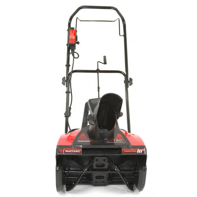 Home & Loft Maztang 18" 13 Amp Electric Snow Blower Thrower (Open Box)