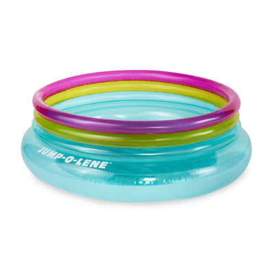 Intex 100 Pack Multi-Colored Fun Ballz & Inflatable Jump-O-Lene Bouncer (2 Pack)