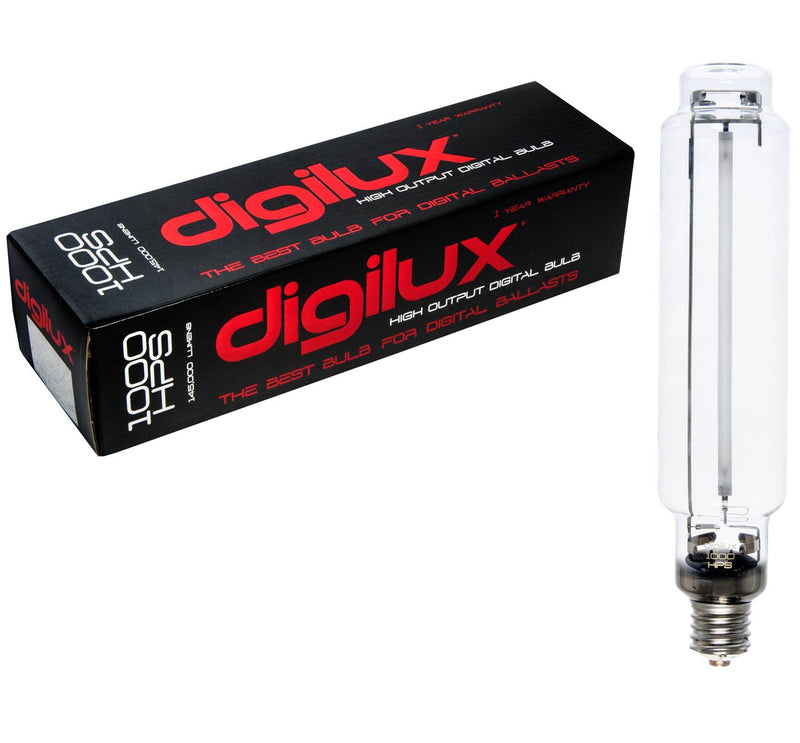 Digilux DX1000 1000 Watt HPS HID Sodium Digital Ballast Grow Lamp Light Bulb (4)