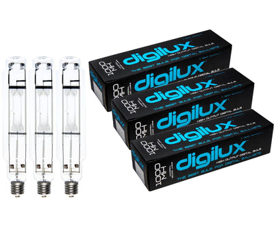 (3) Digilux DX1000 MH 1000W Digital Grow Light Bulbs Metal Halide Hydroponics