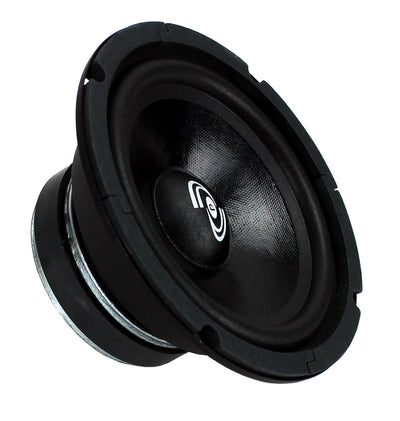 Pyle 6.5" 300W Car Mid Bass MidRange Audio Speaker 8 Ohm Black - VMInnovations