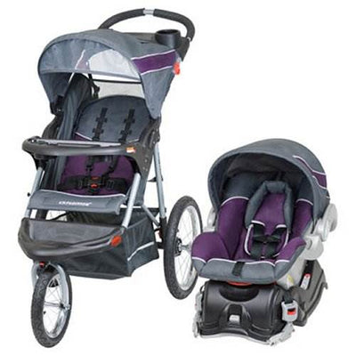 Baby Trend Swivel Jogger Baby Jogging Stroller Travel System - Elixer - Open Box